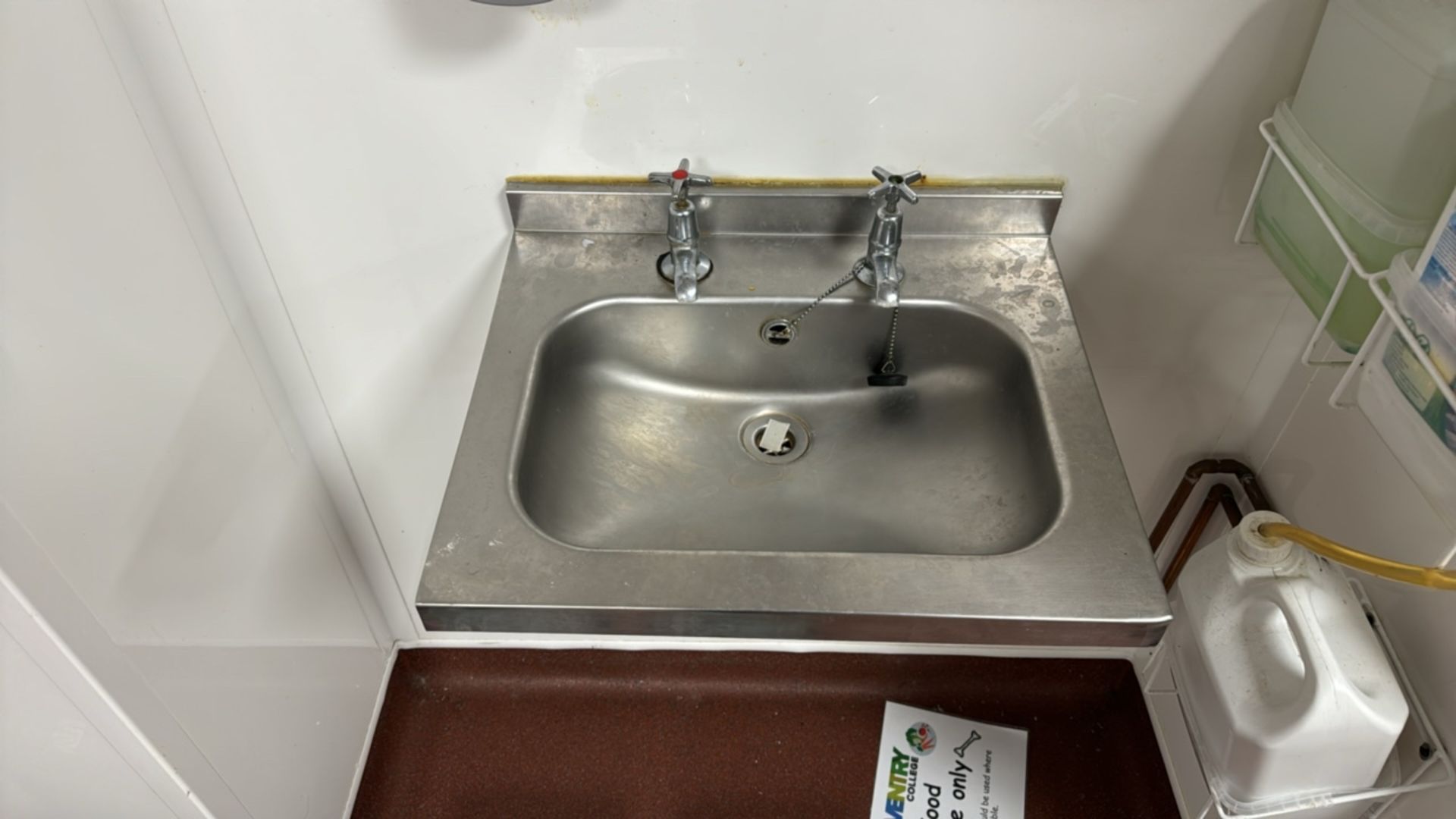 Stainless Steel Sink Wall Basin - Image 2 of 3
