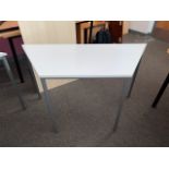 Grey Hexagon Desk x8