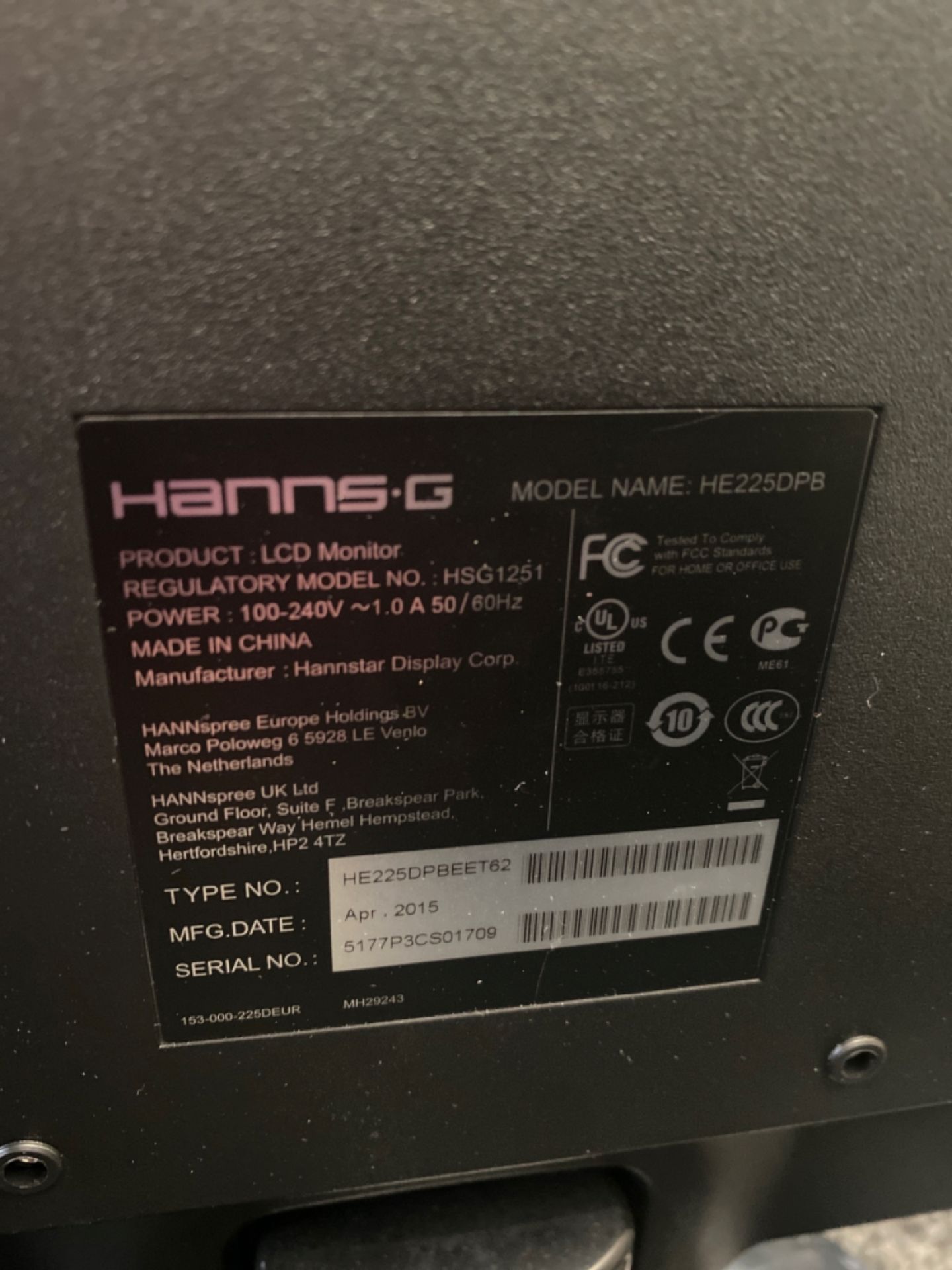 Hanns . G Monitor x9 - Image 9 of 10