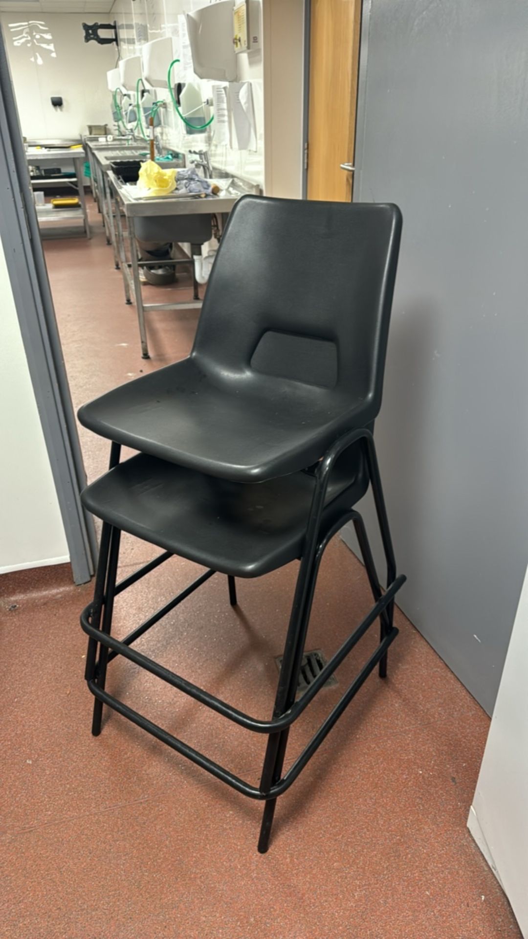 Quantity Of Black Classroom Chairs - Image 2 of 4