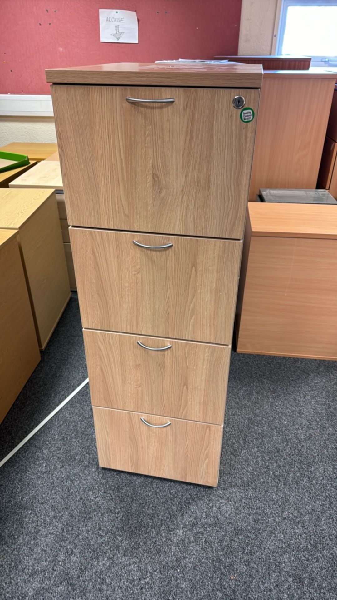 Wooden Filing Cabinets x10 - Image 2 of 6