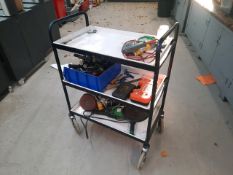 Trolley With Assorted Tools