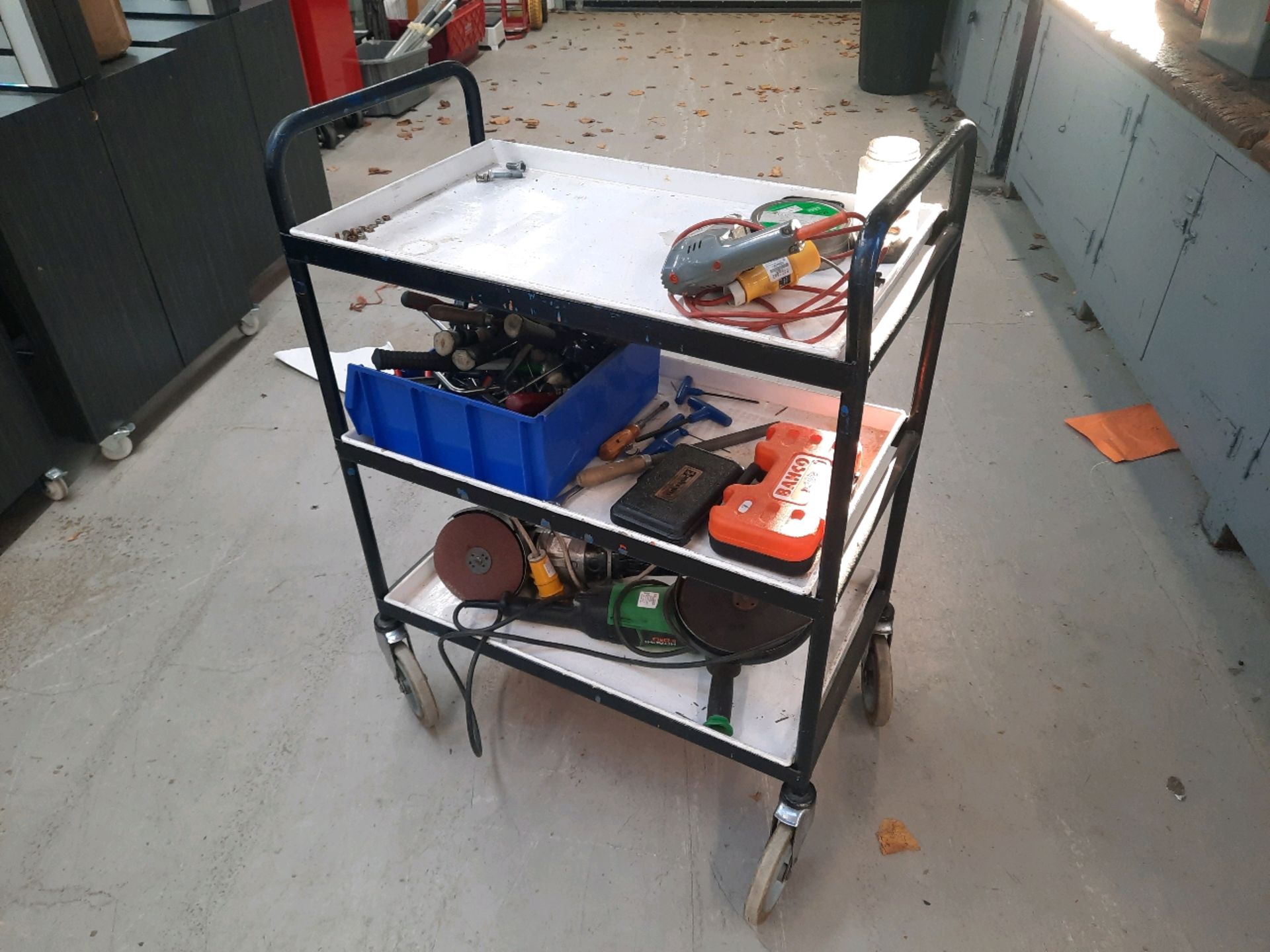 Trolley With Assorted Tools