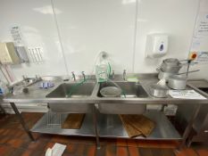 Dual Stainless Steel Sink Unit