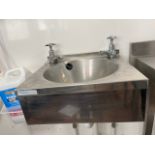 Stainless Steel Wall Sink Unit
