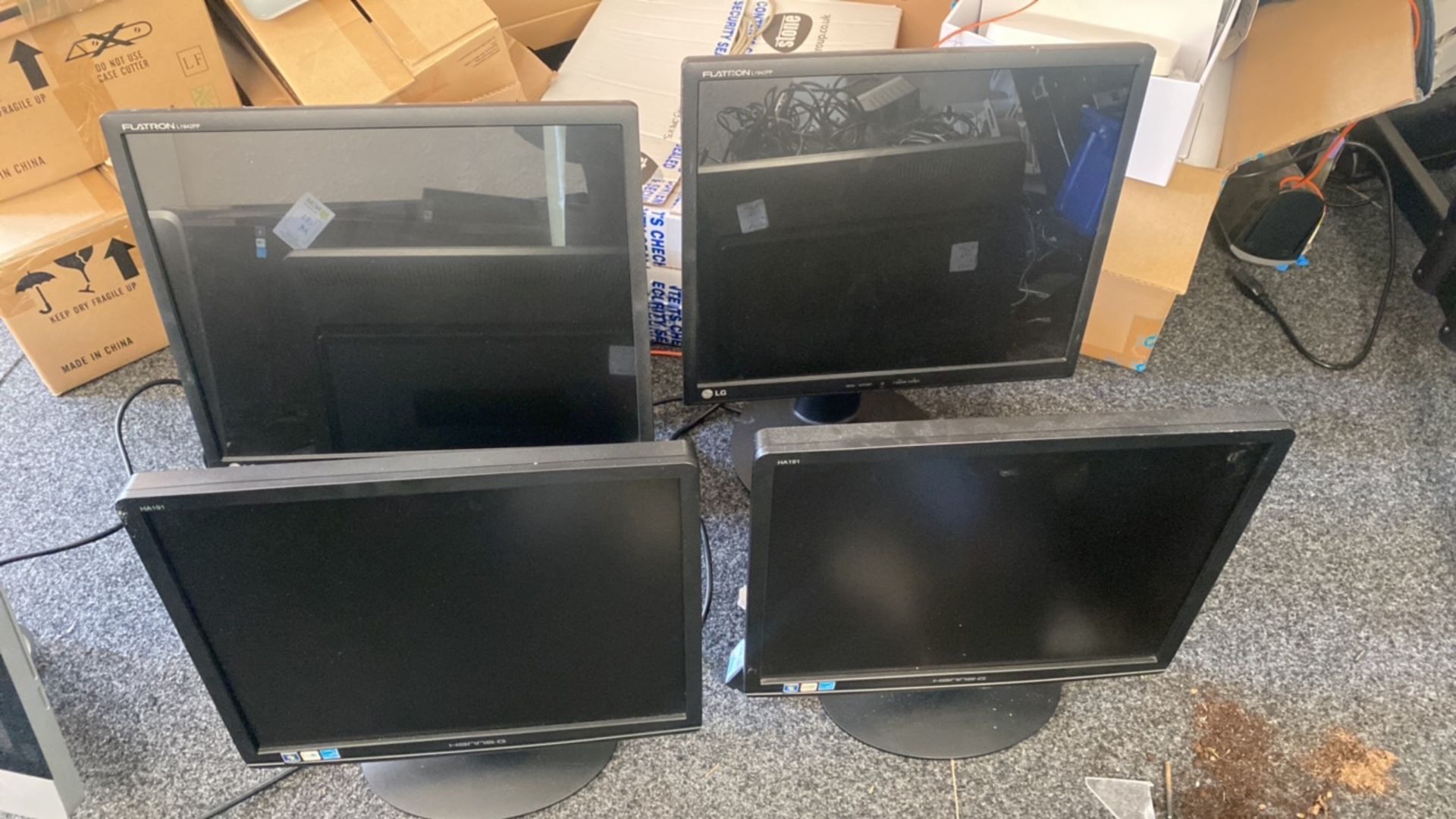 Selection Of Monitors x4 - Image 3 of 5