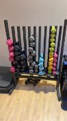 Physical Dumbells & Stand