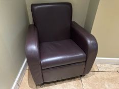 BrownLeather Chair