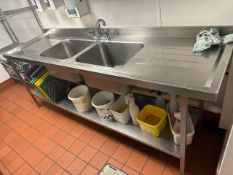 Stainless Steel Twin Wash Sink