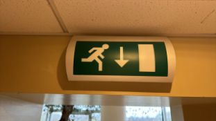 Assortment Of Emergency Lighting Signs
