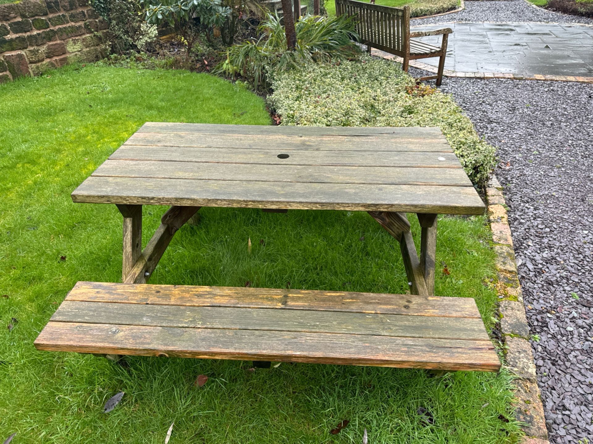 Wood Picnic Bench