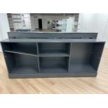 Grey Wood Display Unit