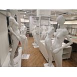 Assorted Female Mannequins x9