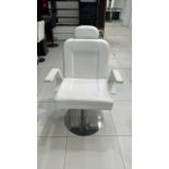 White Leather Beauty Chair