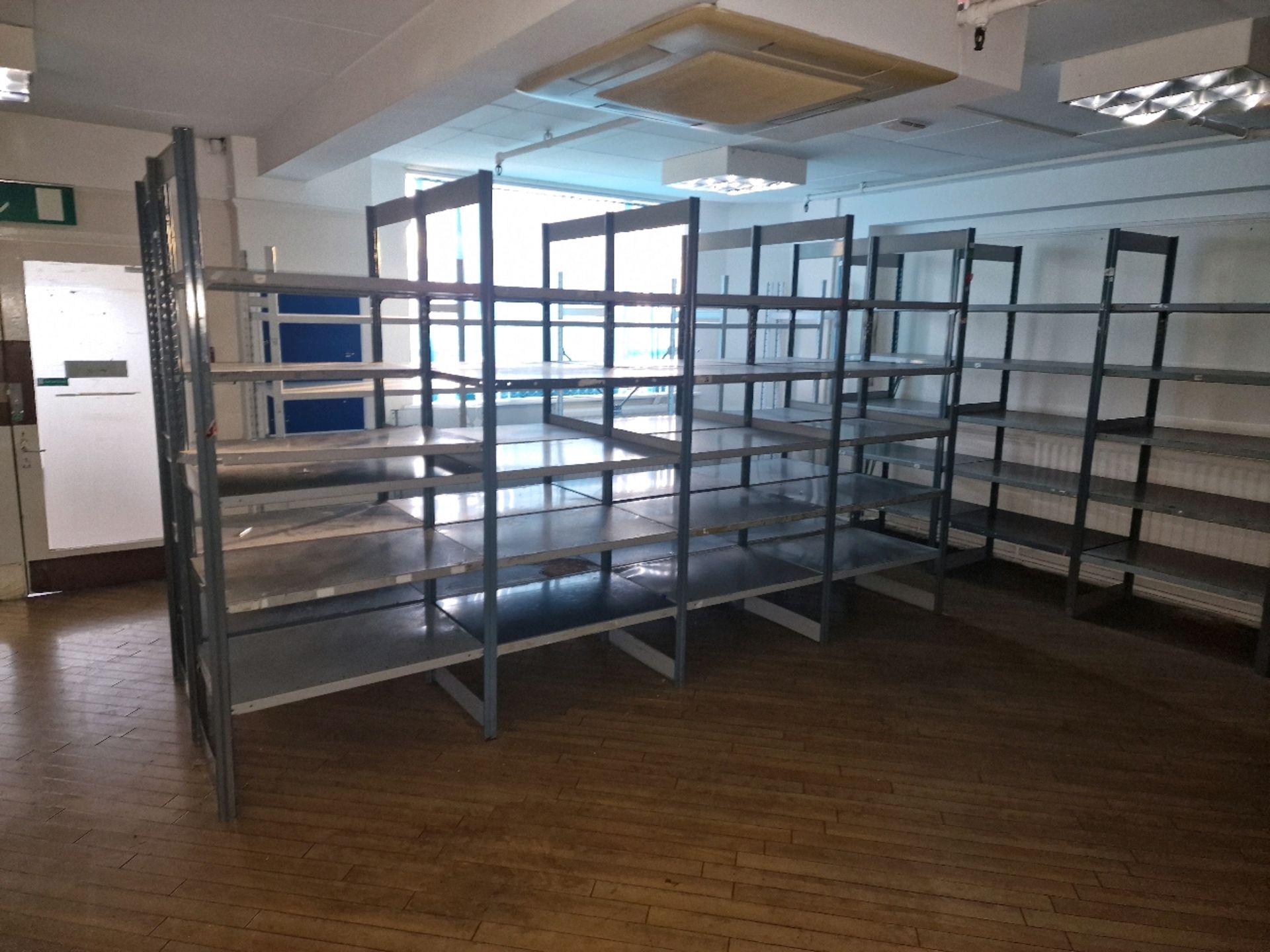 Room Of Metal Shelving - Image 3 of 5