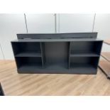 Grey Wood Display Unit