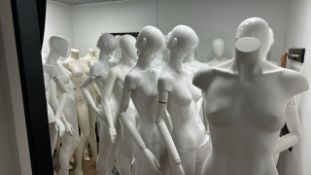 Assorted Female Mannequins