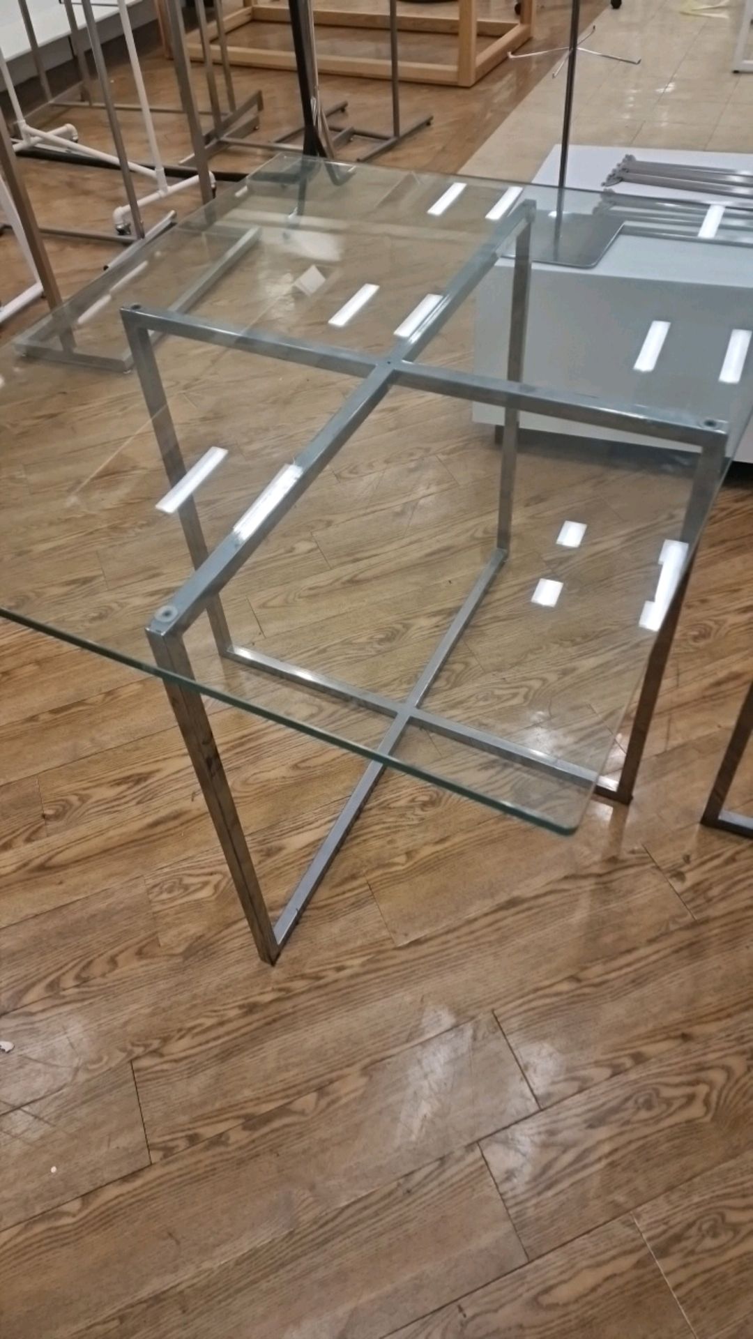 Glass Display Table - Image 2 of 3