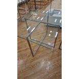 Glass Display Table