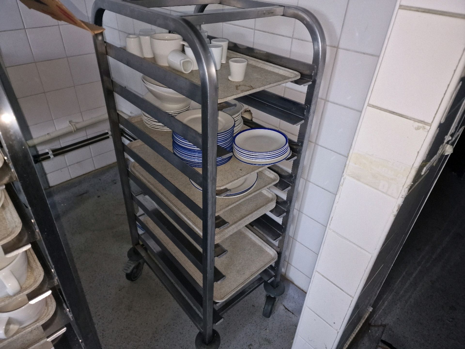 Food Tray Trolley