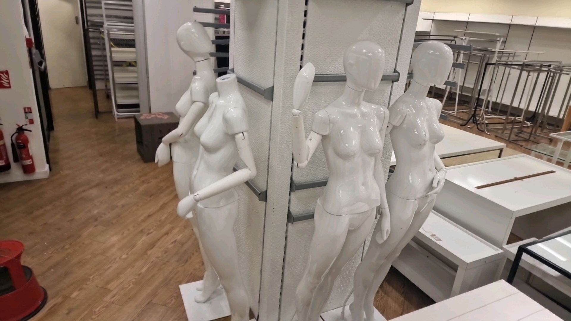 Assorted Female Mannequins x9 - Image 2 of 4