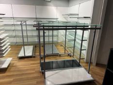 Glass Top Retail Units x7