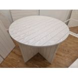 Circular Wooden Table