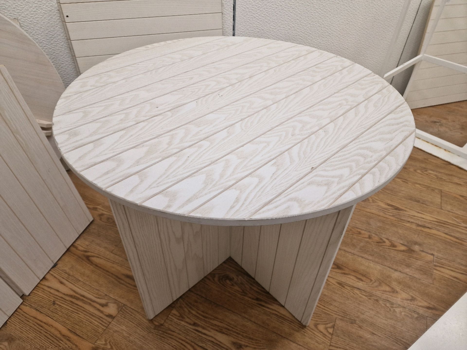 Circular Wooden Table