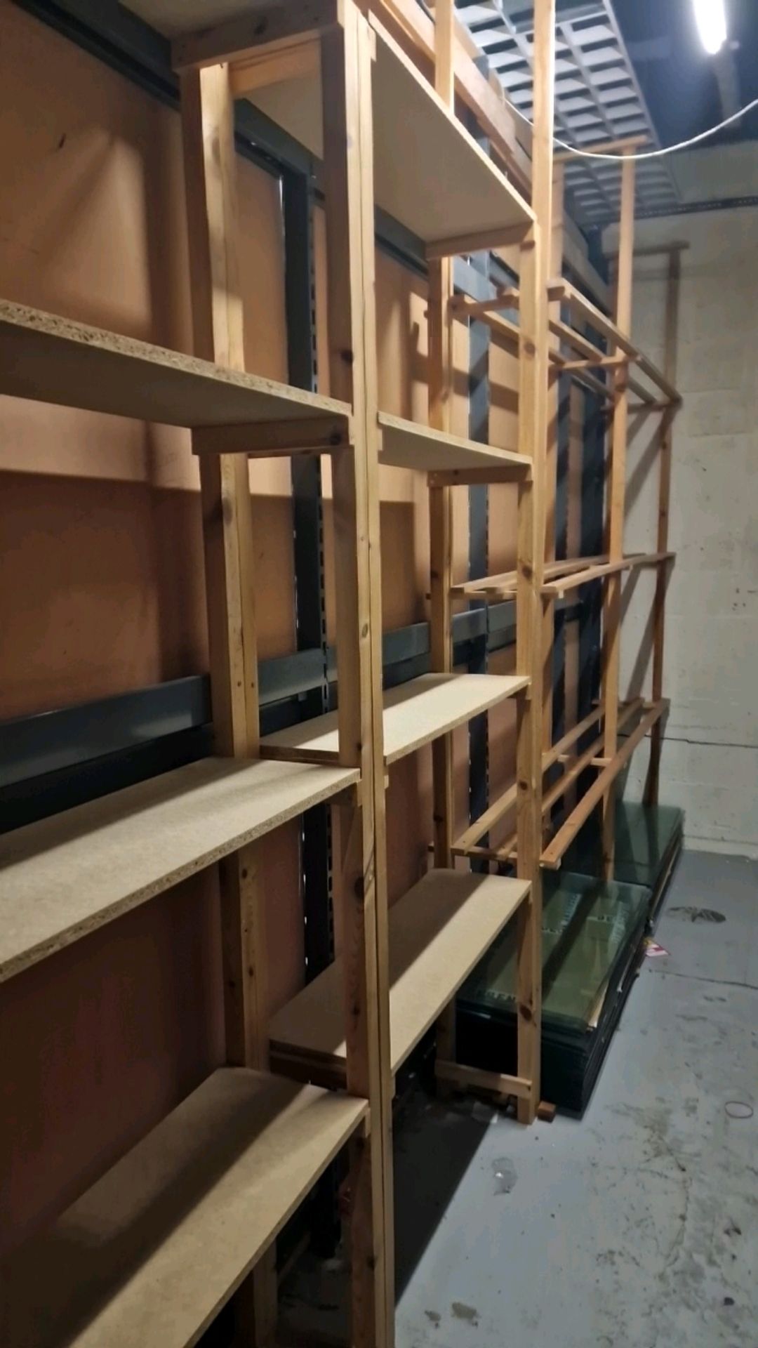 Job Lot Wooden Shelves - Image 4 of 4