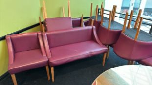 Quantity Of Purple Faux Leather Seats