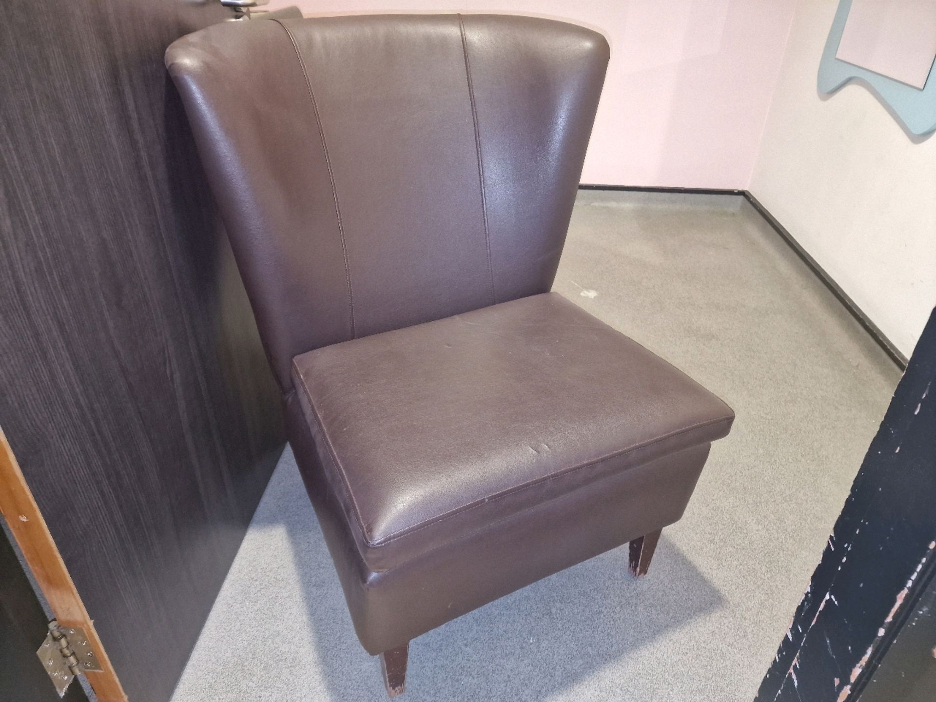 Brown Leather Chair