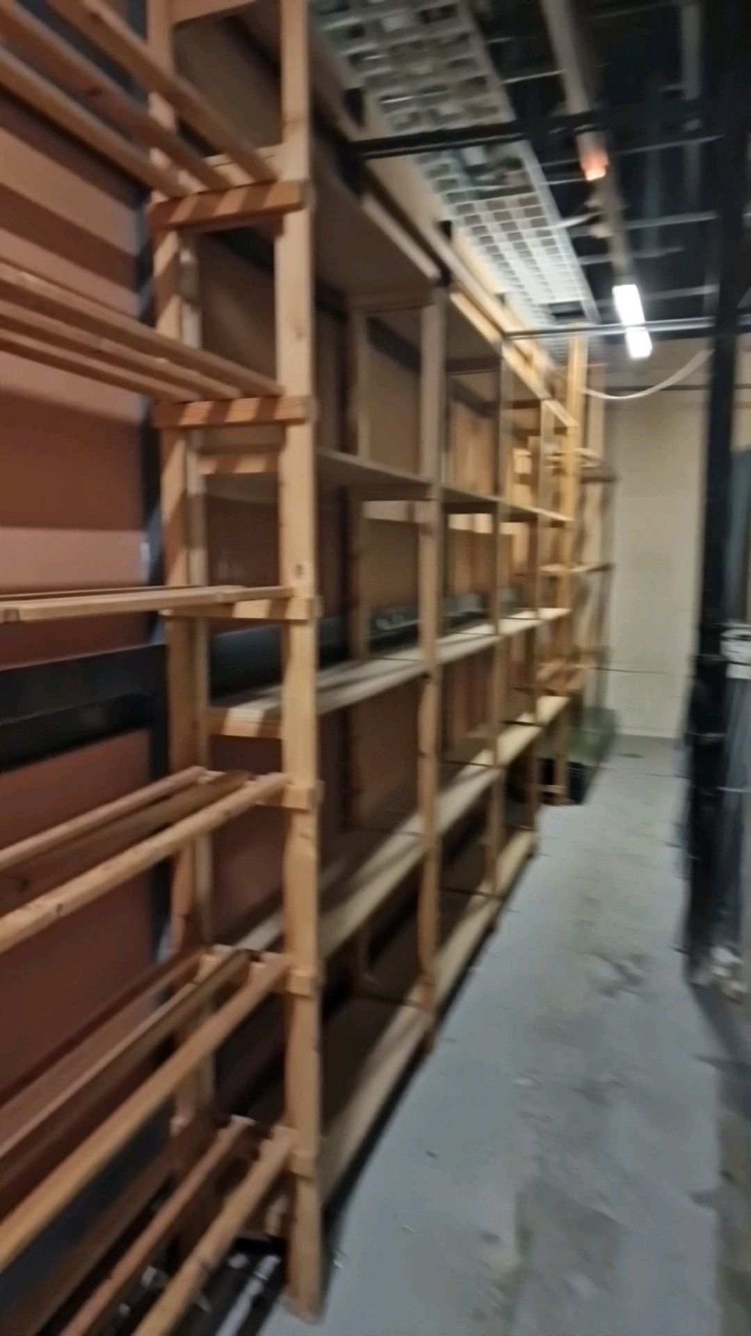 Job Lot Wooden Shelves - Image 3 of 4