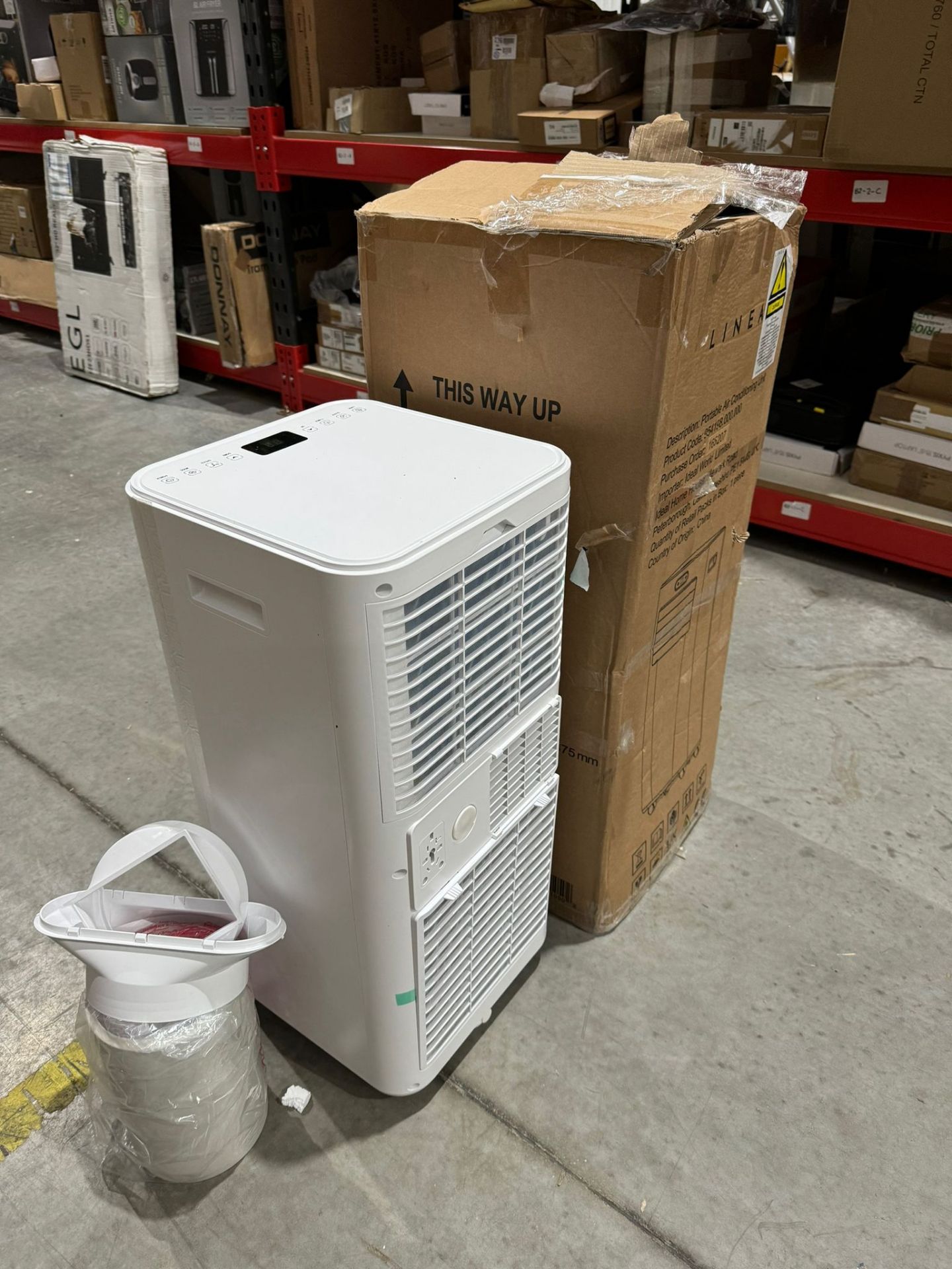 1 x LINEA Portable Air Conditioning Unit - 954198.000.000 with Window Kit - NO RESERVE - Image 4 of 8