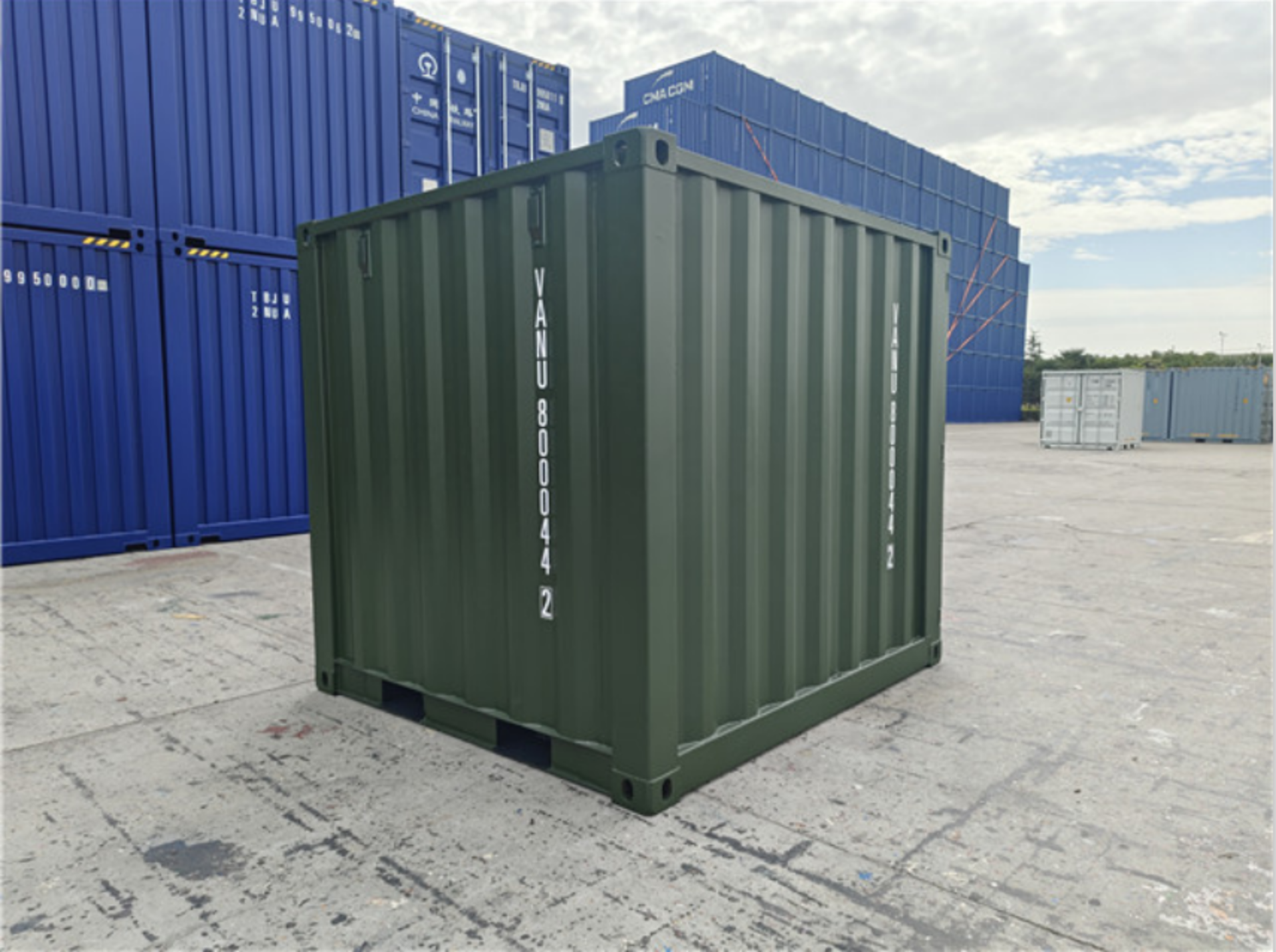 One Trip 8ft Shipping Container - Image 3 of 5