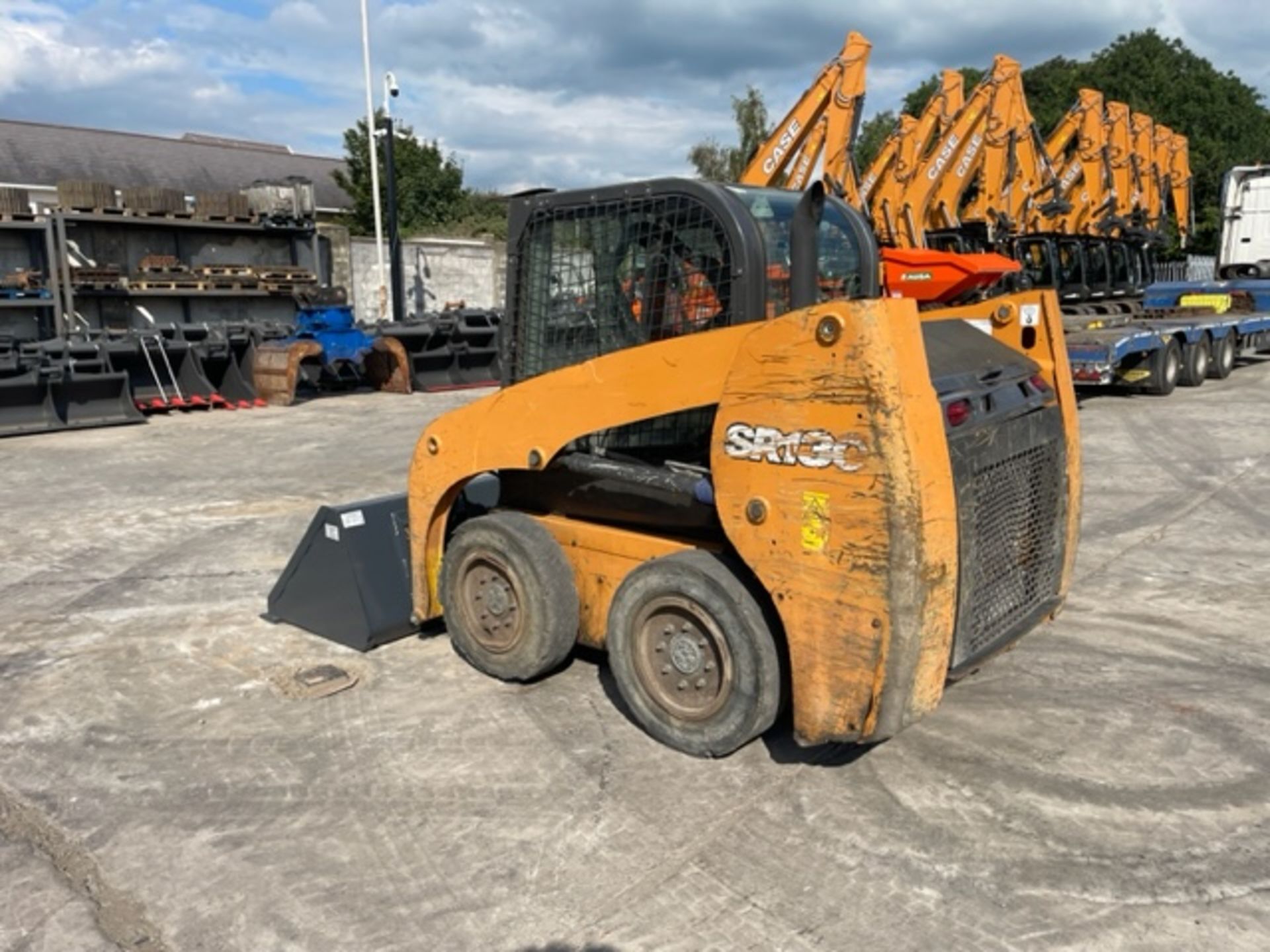 2016 CASE SR130 SKIDSTEER - Image 10 of 12