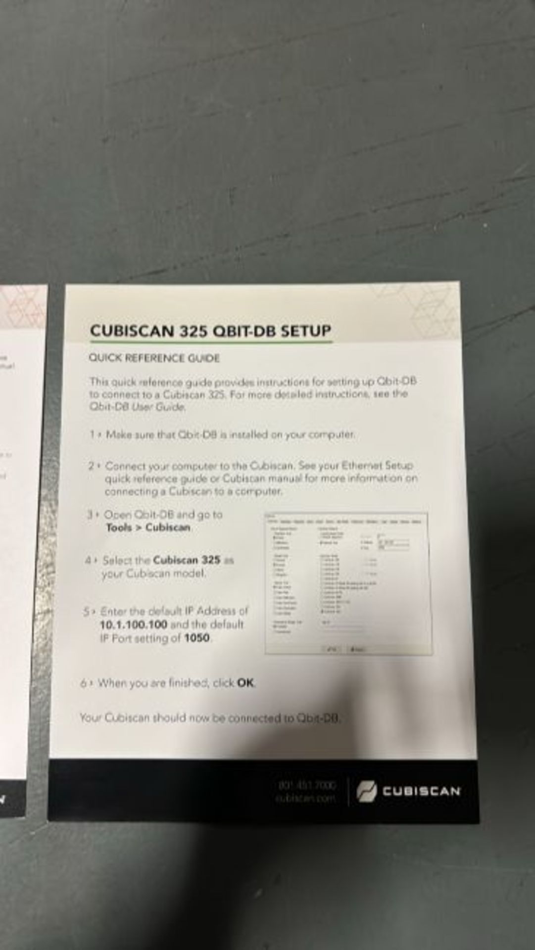 Cubiscan 325 - Excels at dimensioning apparel and non-rigid items - Image 11 of 13