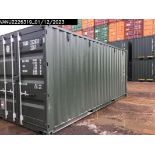 One Trip 20ft Shipping Container - Unit Number – VANU2226319