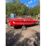 NO RESERVE Boat with Trailer