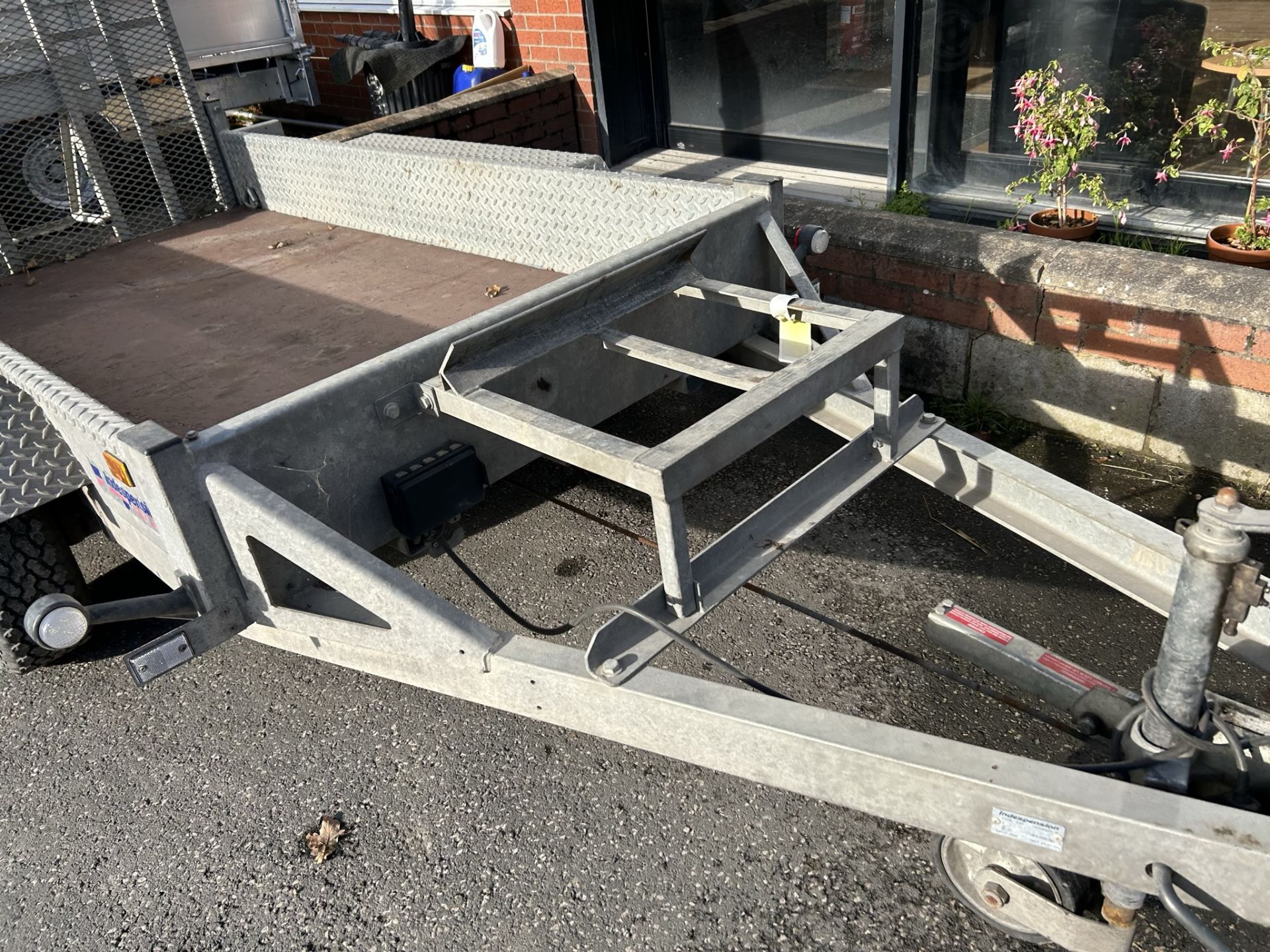 Used Indespension 8x4 Plant Trailer - Image 10 of 11