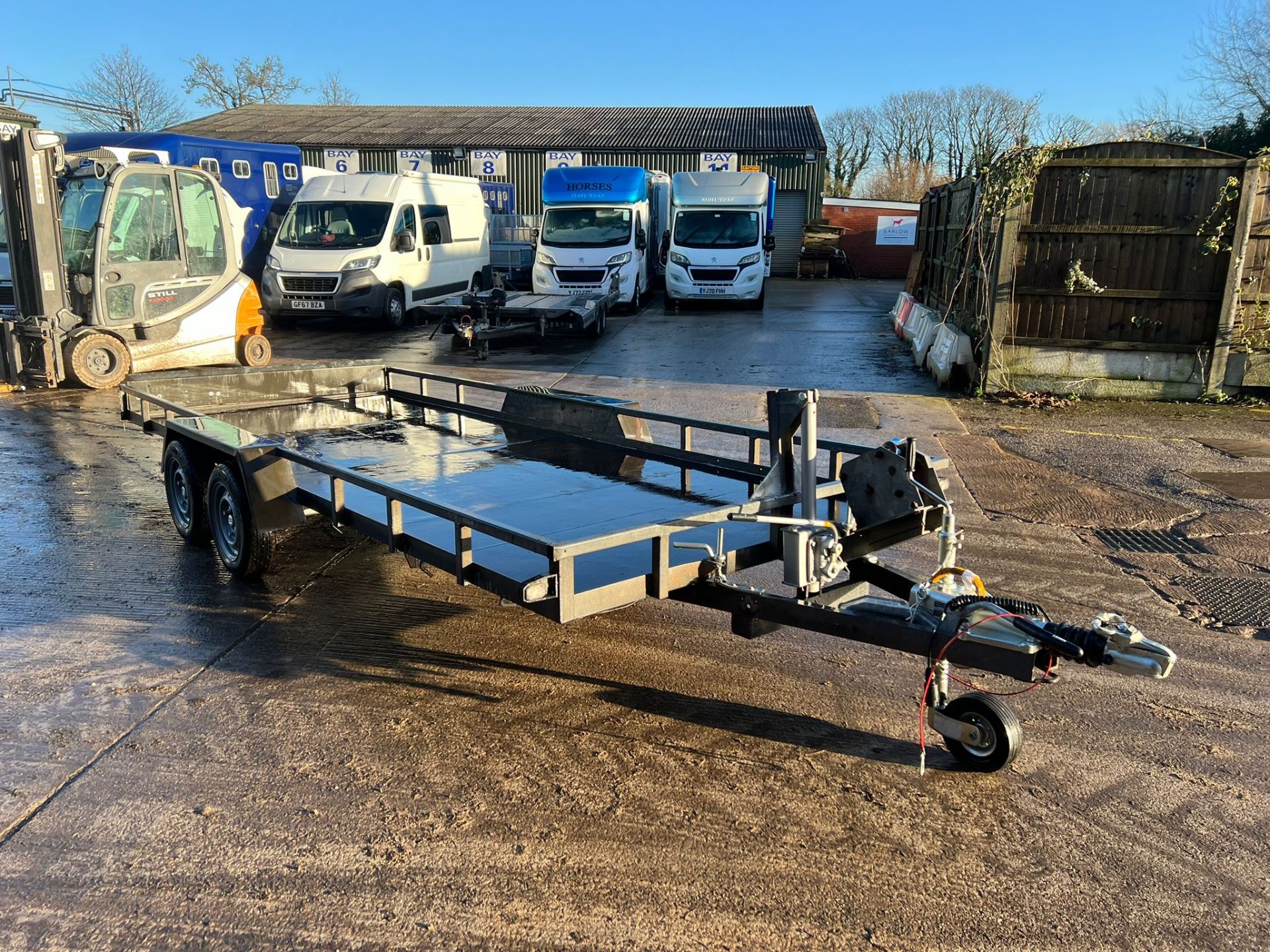 USED RICHARDSON CAR TRANSPORTER TRAILER