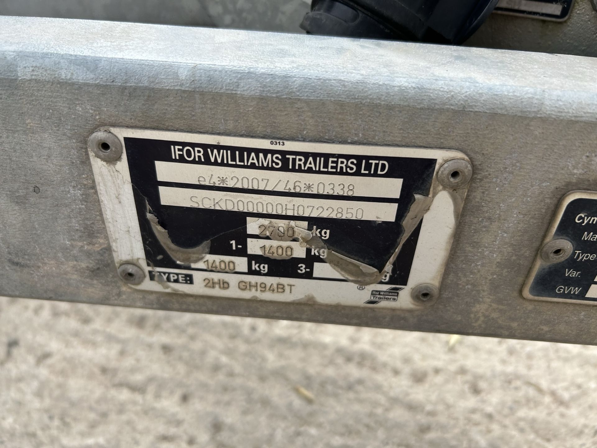 Used Ifor Williams GH94BT - Image 3 of 6