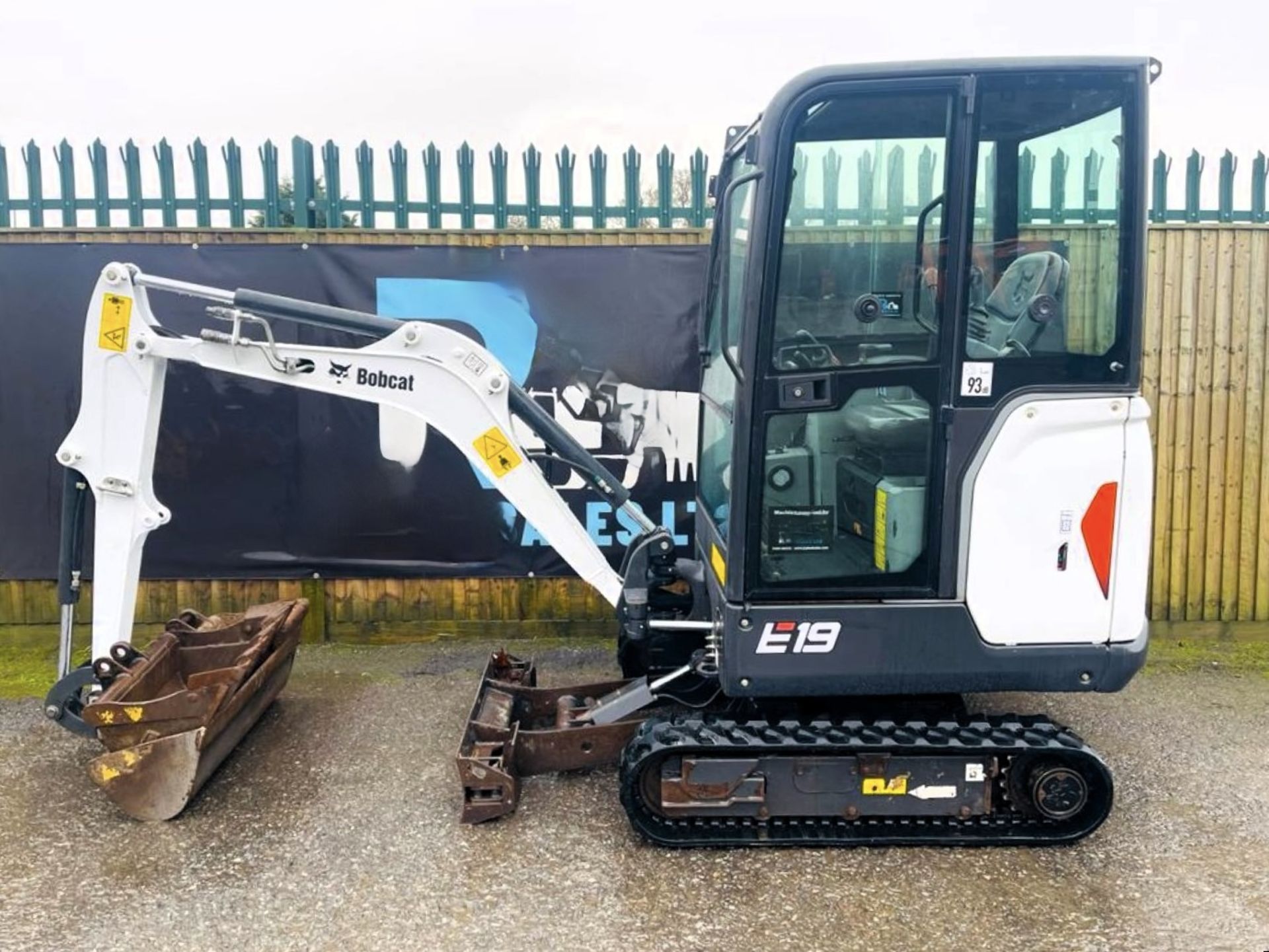 2019 - BOBCAT E19 EXCAVATOR - Image 4 of 15