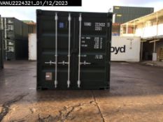One Trip 20ft Shipping Container - Unit Number – VANU2224321