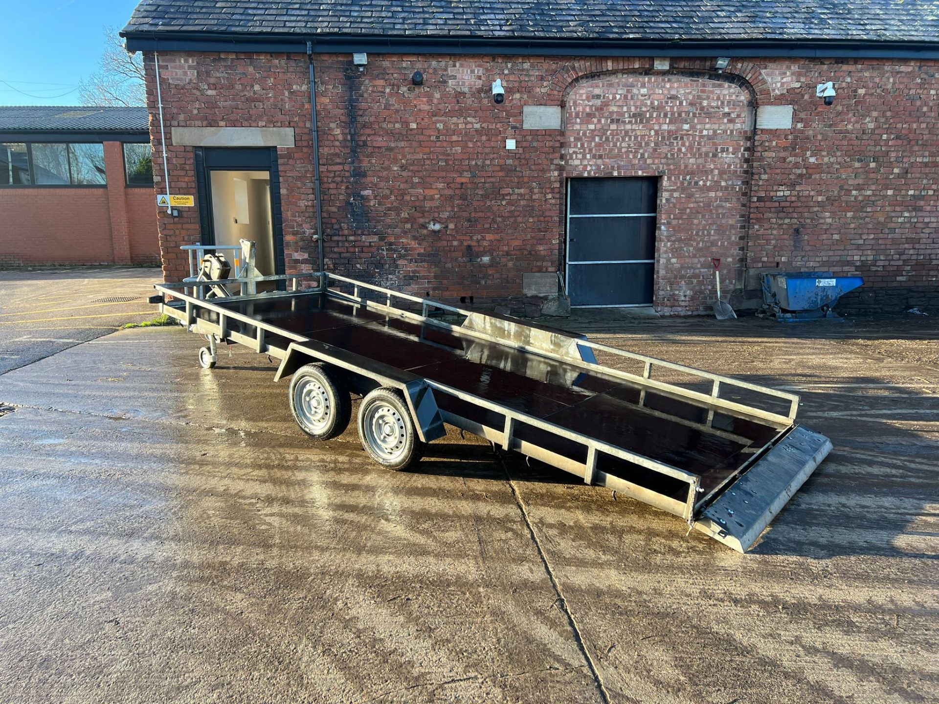 USED RICHARDSON CAR TRANSPORTER TRAILER - Image 13 of 18