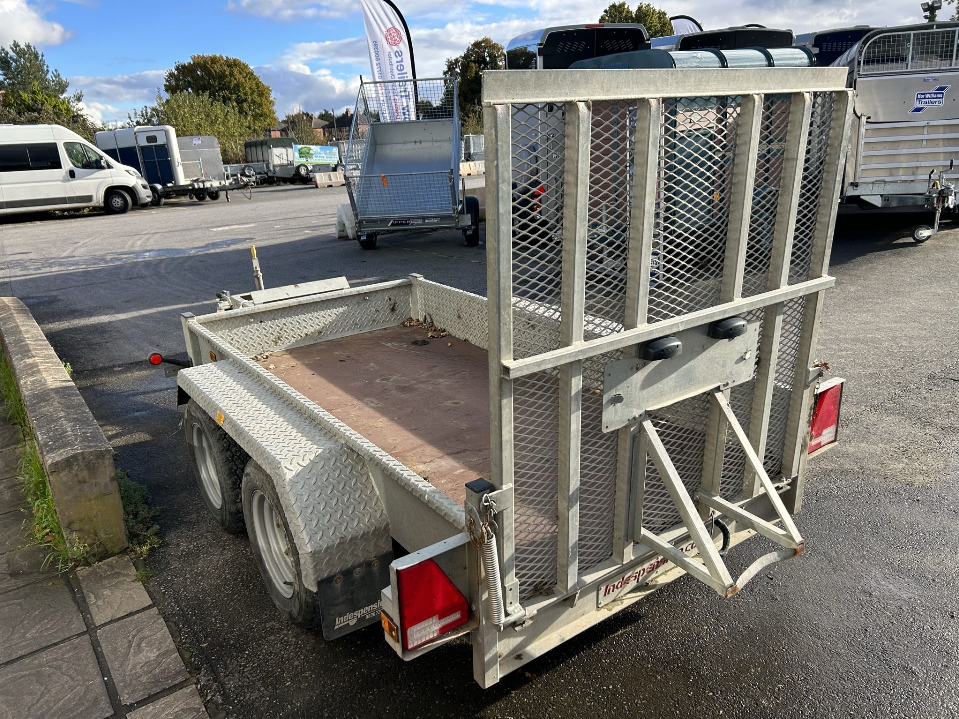 Used Indespension 8x4 Plant Trailer - Image 2 of 11