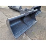 Unused 72" Grading Bucket 65mm Pin to suit 13 Ton Excavator