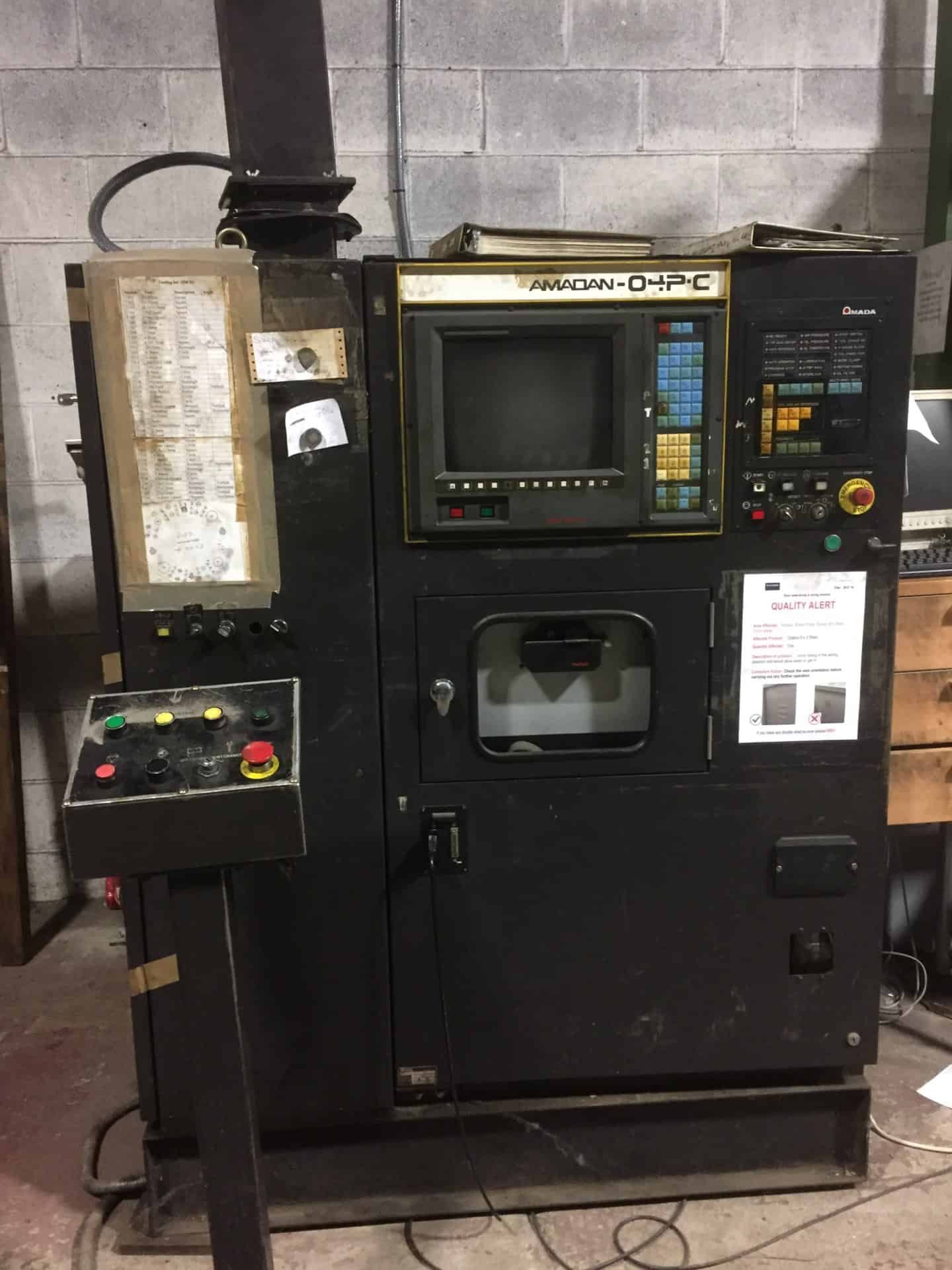 1994, AMADA Pega 345 30 Ton, 45 Station CNC Punch - 4 Auto Indexing Stations & Amadan 04PC - Bild 2 aus 6