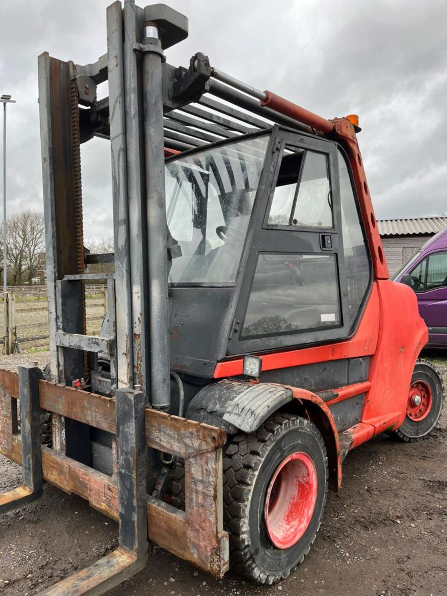 2000, LINDE - H80D, 8 Tonne Forklift - Bild 10 aus 11