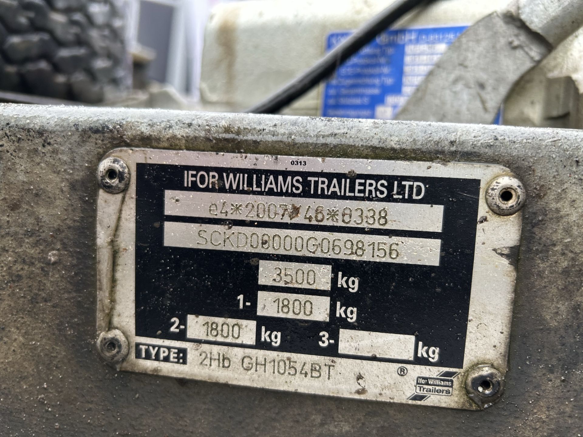 Used Ifor Williams GH1054 - 28/07/2016 - Image 4 of 7