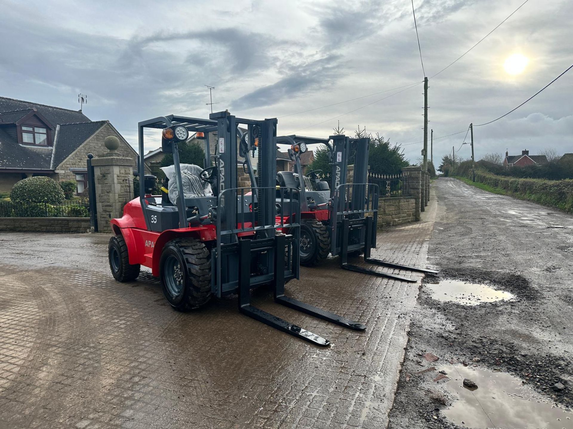 1 x New/Unused - 2023, Apache CPC35 3.5 Ton Diesel Rough Terrain Forklift - Image 19 of 19